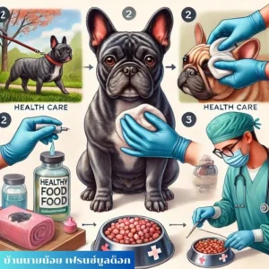 การดูแลสุขภาพ น้องเฟรนซ์บูลด็อก