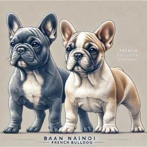 dna color French bulldog